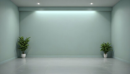 Fototapeta premium Empty room interior home background for presentation 3