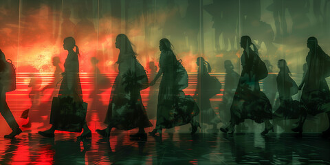 the struggles of undocumented immigrants.