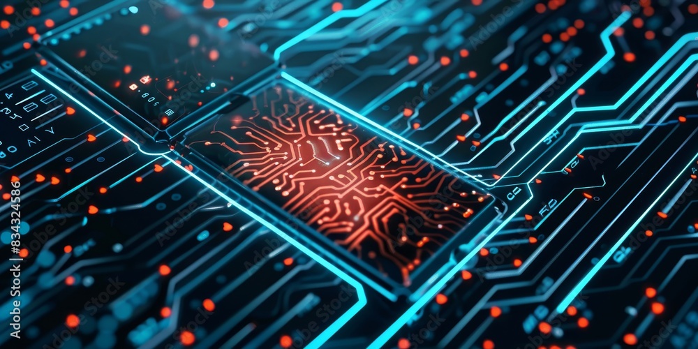 Poster protect your digital identity with state-of-the-art cybersecurity