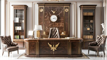 Luxurious executive office suite It consists
