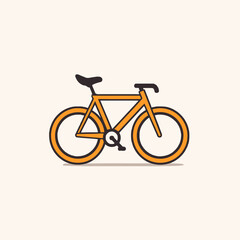 Fototapeta premium Bicycle Logo Vector Illustration Transport, Cycling, Bike, Travel, Icon