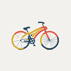 Fototapeta premium Bicycle Logo Vector Illustration Transport, Cycling, Bike, Travel, Icon