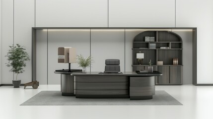 Modern executive office suite designed