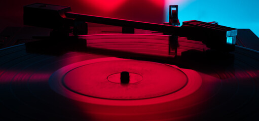 textured vinyl for color music background banner postcard flyer card