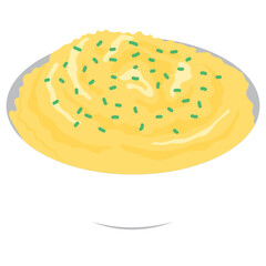 Thanksgiving Dishes Illustration
