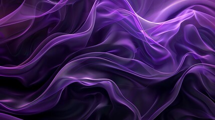 Obraz premium A purple fabric with a wave pattern cloth