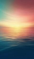 Fototapeta premium sunset on the sea