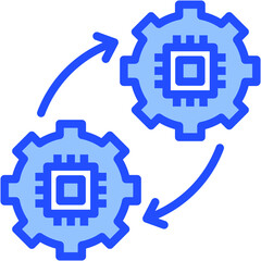 Machine To Machine Icon