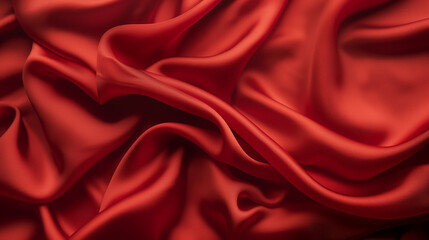 Obraz premium red silk background