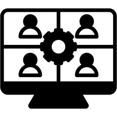 Video Conference Icon