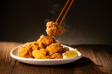 Karaage, Japanese fried chicken.
Photo of delicious fried chicken.
