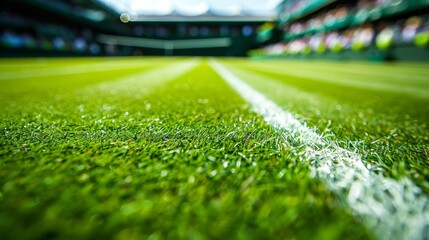 Tennis Court Grass Wimbledon Sports Competition Match