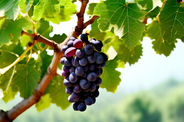 Fototapeta premium Japanese-raisin-tree-also-Chinese-or-Asian-raisin-tree