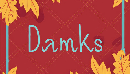 Damaks Leaf Background Design