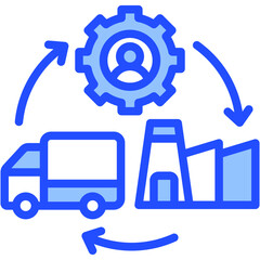 Supply Chain Icon
