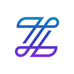 Monogram Z. Design vector Z logo. Monogram initial letter mark Z logo design. Monogram design vector logo. Monogram initial letter mark Z logo design. Simple Z monogram. Monogram Z design logo