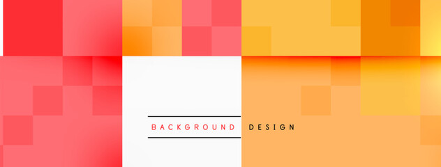 Dynamic colorful squares background. Vector Illustration For Wallpaper, Banner, Background, Card, Book Illustration, landing page