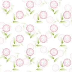 seamless background with roses