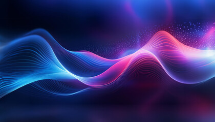 Naklejka premium Cybernetic Peaks