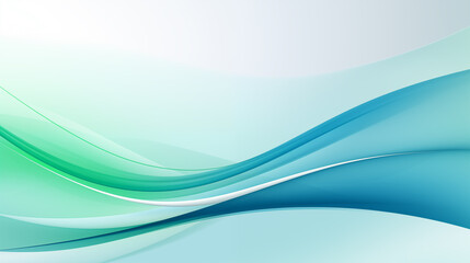 Fototapeta premium a colorful abstract image of a green, blue, and white abstract background.