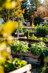 Obraz premium Professional Photography of a composting program in the office kitchen, diverting food waste from landfills and, Generative AI