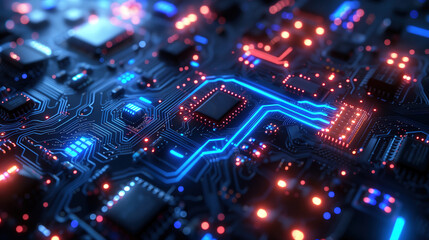 echnology sense chip, cool background image