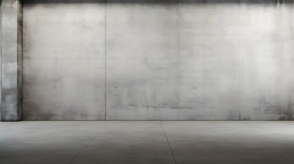 Minimalist Concrete Wall Backdrop for Abstract Interior Photography