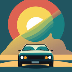 illustration of a car