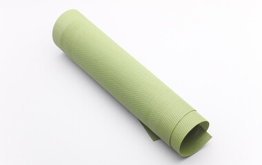 Kitchen table mat on white background