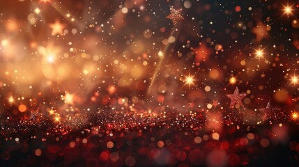 Obraz premium A cheerful background featuring a burst of fireworks and glitter. - Event decoration background