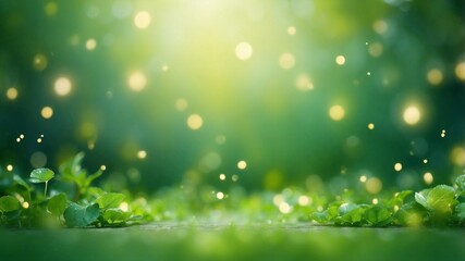 green bokeh background look like a beautiful sight.