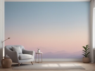 This living room has the best view in the house.