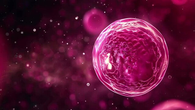 Tumor microenvironment concept with cancer cells, T-Cells, nanoparticles, cancer associated fibroblast layer of tumor microenvironment normal cells, molecules, and blood vessels 3d rendering, 4K