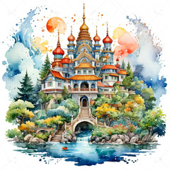 Obraz premium watercolor pictures
