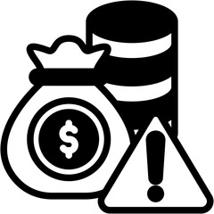 Financial Risk Icon