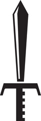 Sword Glyph Icon