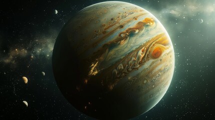 The largest planet in the solar system is Jupiter.