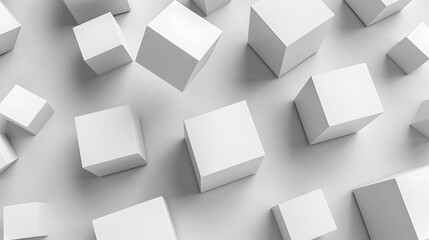 Fototapeta premium 3d geometric background 