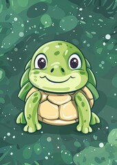 Fototapeta premium Happy turtle