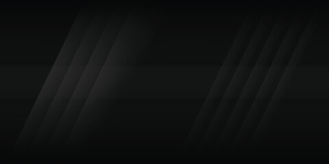 lines on dark black background with modern design. Realistic wallpaper with luxurious flowing lines. Elegant background for posters, websites, brochures, cards, banners, apps, etc