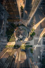 Obraz premium Exterior High Rise Building