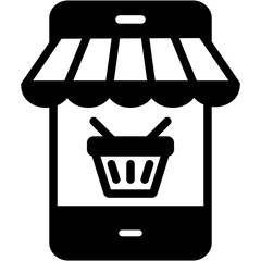 Mobile Store Icon