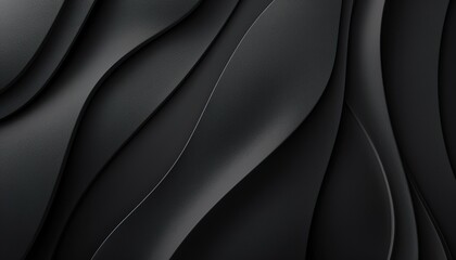 Fototapeta premium Black gradient Elegant luxury background with space for design