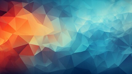 Fototapeta premium Explore stunning polygonal art illustrations with angular designs and abstract polygons for a modern and sleek decor aesthetic.