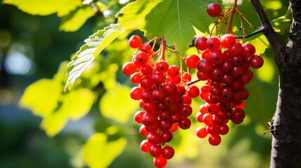 Vibrant image of a bush filled with ripe berries, showcasing natures bounty in high resolution.