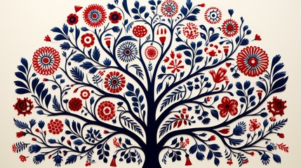 Experience the timeless beauty of classic block print textures with a modern twist in our high definition quality illustrations.