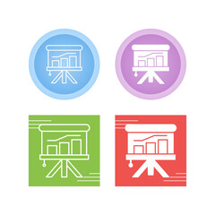 Graph Vector Icon