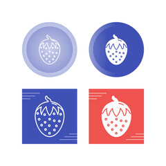 Strawberry Vector Icon