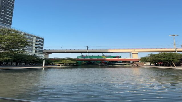 paseo santa lucia - parque fundidora, monterrey nuevo leon