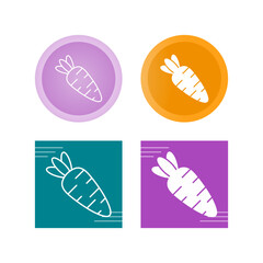 Carrot Vector Icon